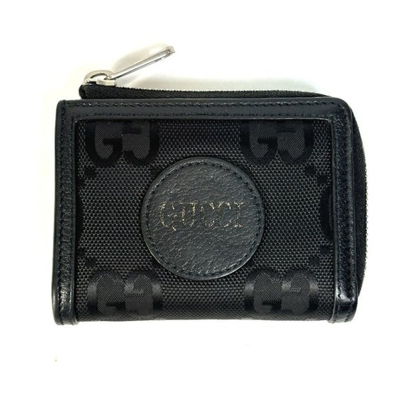 GUCCI 657587 GG Off the grid Mini wallet coin purse Leather Black - Picture 1 of 8